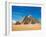 Pyramids, Giza, Cairo, Egypt-Miva Stock-Framed Premium Photographic Print