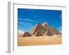 Pyramids, Giza, Cairo, Egypt-Miva Stock-Framed Photographic Print