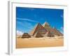 Pyramids, Giza, Cairo, Egypt-Miva Stock-Framed Photographic Print