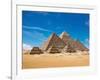 Pyramids, Giza, Cairo, Egypt-Miva Stock-Framed Photographic Print