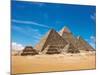 Pyramids, Giza, Cairo, Egypt-Miva Stock-Mounted Photographic Print