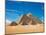 Pyramids, Giza, Cairo, Egypt-Miva Stock-Mounted Photographic Print