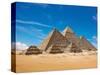 Pyramids, Giza, Cairo, Egypt-Miva Stock-Stretched Canvas