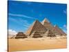 Pyramids, Giza, Cairo, Egypt-Miva Stock-Stretched Canvas
