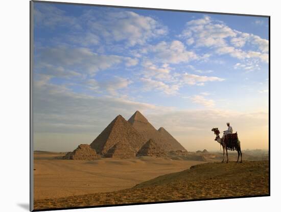 Pyramids, Giza, Egypt-Steve Vidler-Mounted Photographic Print