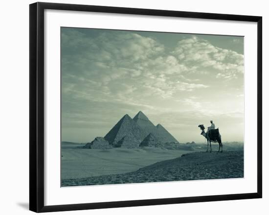 Pyramids, Giza, Egypt-Steve Vidler-Framed Photographic Print