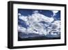 Pyramids Mountains and Clouds-Nish Nalbandian-Framed Art Print