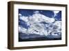 Pyramids Mountains and Clouds-Nish Nalbandian-Framed Art Print