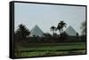 Pyramids of Cheops and Chefren, Old Kingdom, 26th BCE-null-Framed Stretched Canvas