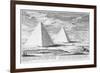 Pyramids of Egypt, Plate 4, Entwurf Einer Historischen Architektur, Engraved by J.A. Delsenbach-Johann Bernhard Fischer Von Erlach-Framed Giclee Print