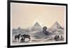 Pyramids of Giza, 1843-Augustus Butler-Framed Giclee Print