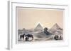 Pyramids of Giza, 1843-Augustus Butler-Framed Giclee Print