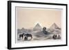 Pyramids of Giza, 1843-Augustus Butler-Framed Giclee Print