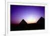 Pyramids of Giza, Egypt, at Sunset, C26th Century Bc-null-Framed Photographic Print