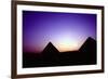 Pyramids of Giza, Egypt, at Sunset, C26th Century Bc-null-Framed Photographic Print