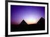 Pyramids of Giza, Egypt, at Sunset, C26th Century Bc-null-Framed Photographic Print