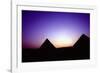 Pyramids of Giza, Egypt, at Sunset, C26th Century Bc-null-Framed Photographic Print