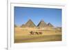 Pyramids of Giza, Giza, Cairo, Egypt-Jon Arnold-Framed Photographic Print