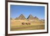 Pyramids of Giza, Giza, Cairo, Egypt-Jon Arnold-Framed Photographic Print