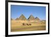 Pyramids of Giza, Giza, Cairo, Egypt-Jon Arnold-Framed Photographic Print