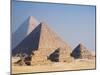 Pyramids of Giza, Giza, UNESCO World Heritage Site, Near Cairo, Egypt, North Africa, Africa-Schlenker Jochen-Mounted Photographic Print
