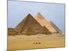 Pyramids of Giza, Giza, UNESCO World Heritage Site, Near Cairo, Egypt, North Africa, Africa-Schlenker Jochen-Mounted Photographic Print