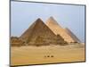 Pyramids of Giza, Giza, UNESCO World Heritage Site, Near Cairo, Egypt, North Africa, Africa-Schlenker Jochen-Mounted Photographic Print