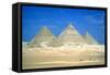 Pyramids of Khafre and Mycerinus, Giza, Egypt, 4th Dynasty, C26th Century Bc-CM Dixon-Framed Stretched Canvas