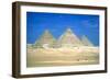 Pyramids of Khafre and Mycerinus, Giza, Egypt, 4th Dynasty, C26th Century Bc-CM Dixon-Framed Photographic Print