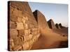 Pyramids of Meroe, Sudan's Most Popular Tourist Attraction, Bagrawiyah, Sudan, Africa-Mcconnell Andrew-Stretched Canvas