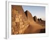 Pyramids of Meroe, Sudan's Most Popular Tourist Attraction, Bagrawiyah, Sudan, Africa-Mcconnell Andrew-Framed Photographic Print