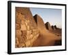 Pyramids of Meroe, Sudan's Most Popular Tourist Attraction, Bagrawiyah, Sudan, Africa-Mcconnell Andrew-Framed Photographic Print