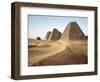 Pyramids of Meroe, Sudan's Most Popular Tourist Attraction, Bagrawiyah, Sudan, Africa-Mcconnell Andrew-Framed Photographic Print