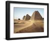 Pyramids of Meroe, Sudan's Most Popular Tourist Attraction, Bagrawiyah, Sudan, Africa-Mcconnell Andrew-Framed Photographic Print