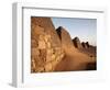 Pyramids of Meroe, Sudan's Most Popular Tourist Attraction, Bagrawiyah, Sudan, Africa-Mcconnell Andrew-Framed Photographic Print