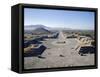 Pyramids of San Juan, Teotihuacan, Mexico-Adina Tovy-Framed Stretched Canvas