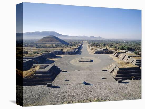 Pyramids of San Juan, Teotihuacan, Mexico-Adina Tovy-Stretched Canvas