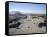 Pyramids of San Juan, Teotihuacan, Mexico-Adina Tovy-Framed Stretched Canvas
