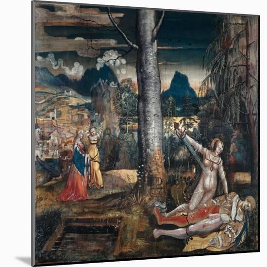 Pyramus and Thisbe, c.1513-14-Niklaus Manuel Deutsch-Mounted Giclee Print