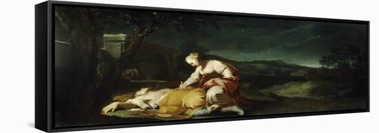 Pyramus and Thisbe-Antonio Gionima-Framed Stretched Canvas