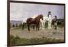 Pyrenees Farmers Market Bound, 1884-Rosa Bonheur-Framed Giclee Print