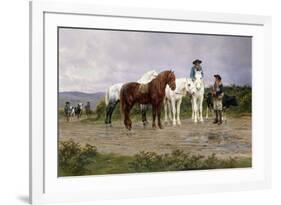 Pyrenees Farmers Market Bound-Rosa Bonheur-Framed Giclee Print