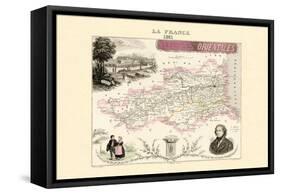 Pyrenees Orientales-Alexandre Vuillemin-Framed Stretched Canvas