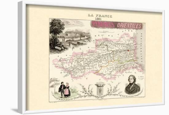 Pyrenees Orientales-Alexandre Vuillemin-Framed Art Print