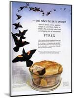 Pyrex, Pies Four and Twenty Blackbirds, USA, 1920-null-Mounted Giclee Print