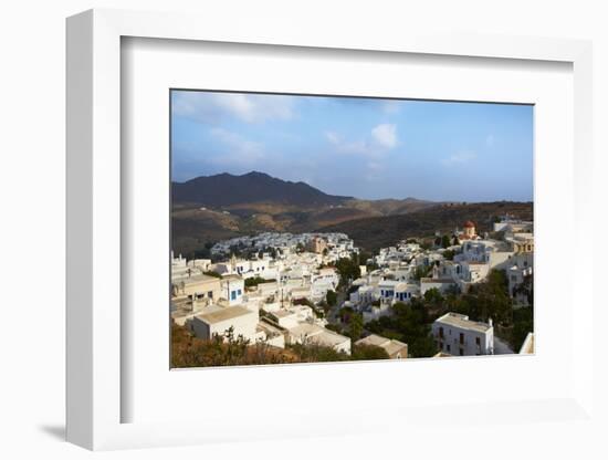 Pyrgos, Village of Artists, Tinos, Cyclades, Greek Islands, Greece, Europe-Tuul-Framed Photographic Print