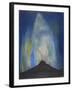 Pyrotechnic Fires, 1919 (Pastel on Paper)-Joseph Stella-Framed Giclee Print