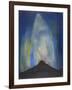 Pyrotechnic Fires, 1919 (Pastel on Paper)-Joseph Stella-Framed Giclee Print