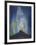 Pyrotechnic Fires, 1919 (Pastel on Paper)-Joseph Stella-Framed Giclee Print