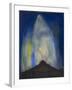 Pyrotechnic Fires, 1919 (Pastel on Paper)-Joseph Stella-Framed Giclee Print